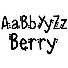 berry font