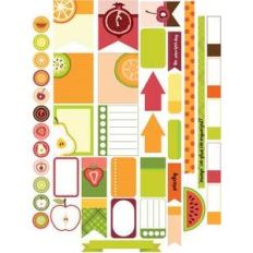fruit cocktail planner stickers