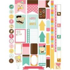 toast the new year planner stickers