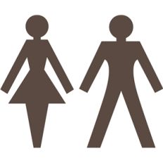 boy and girl icons