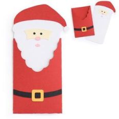 santa gift card envelope