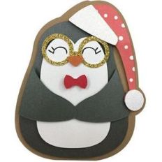 penguin christmas card