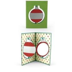 a2 swing through card ornament