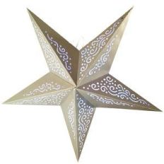 3d star swirls lantern