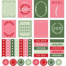 december sticker pack