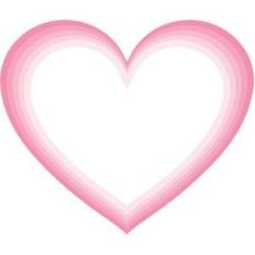 nested heart frames