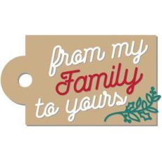 from my family to yours tag
