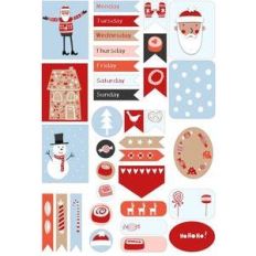 christmas planner stickers