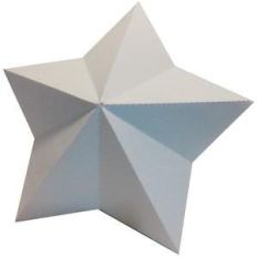 chunky 3d star