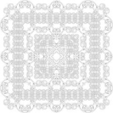adult coloring square