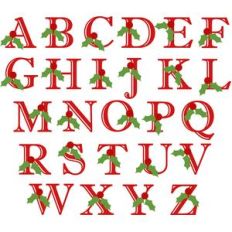 holly uppercase monograms