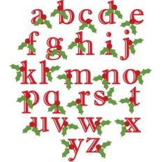 holly lowercase monograms