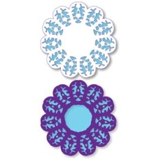 crocheted lace doily