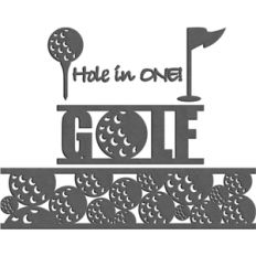 golf borders and phrase