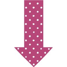 polka dot arrow