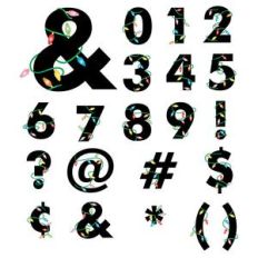 christmas lights numbers