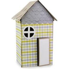 little town - plaid 3d house
