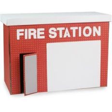 little town - 3d fire station