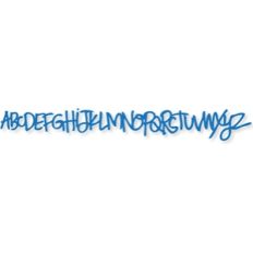 alphabet border uppercase
