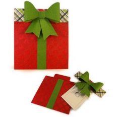 gift box hidden card holder