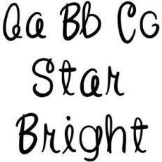 star bright font