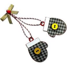 mittens gift tag