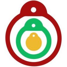 nested round gift tags