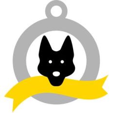 german shepherd charm