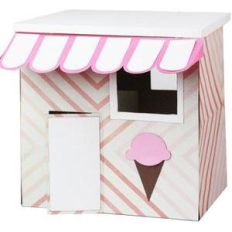 little town - 3d ice cream shop