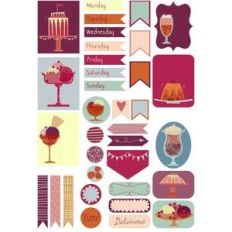 delicious planner stickers