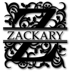 holly z split monogram