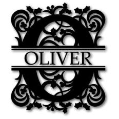 holly o split monogram