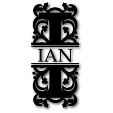 holly i split monogram