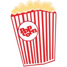 popcorn box print