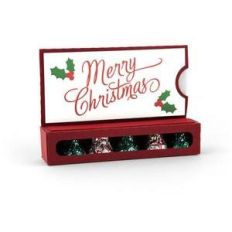 christmas kisses gift card holder