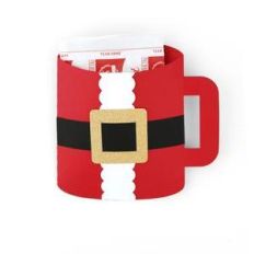 santa hot cocoa mug