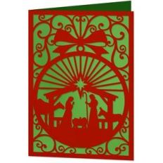 nativity 5x7" card