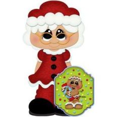 christmas gift tag mrs. claus