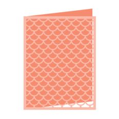 clamshell card