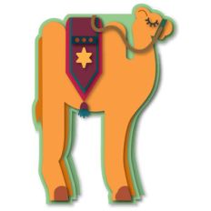 camel magi shaped a7 card