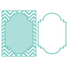 chevron mat and frame background