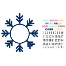 snowflake build a calendar set