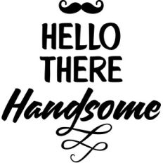 hello there handsome