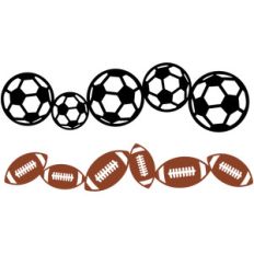 soccer football borders