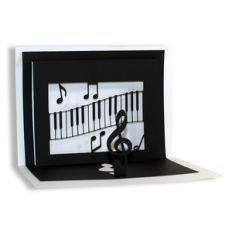 music pop up card