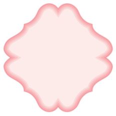 nested fancy label shapes