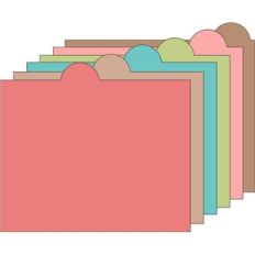 tabbed folder file set 2