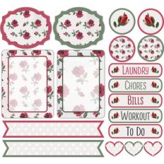 rosy label stickers
