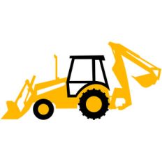 backhoe tractor