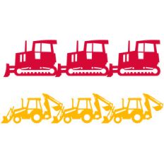 construction tractors borders